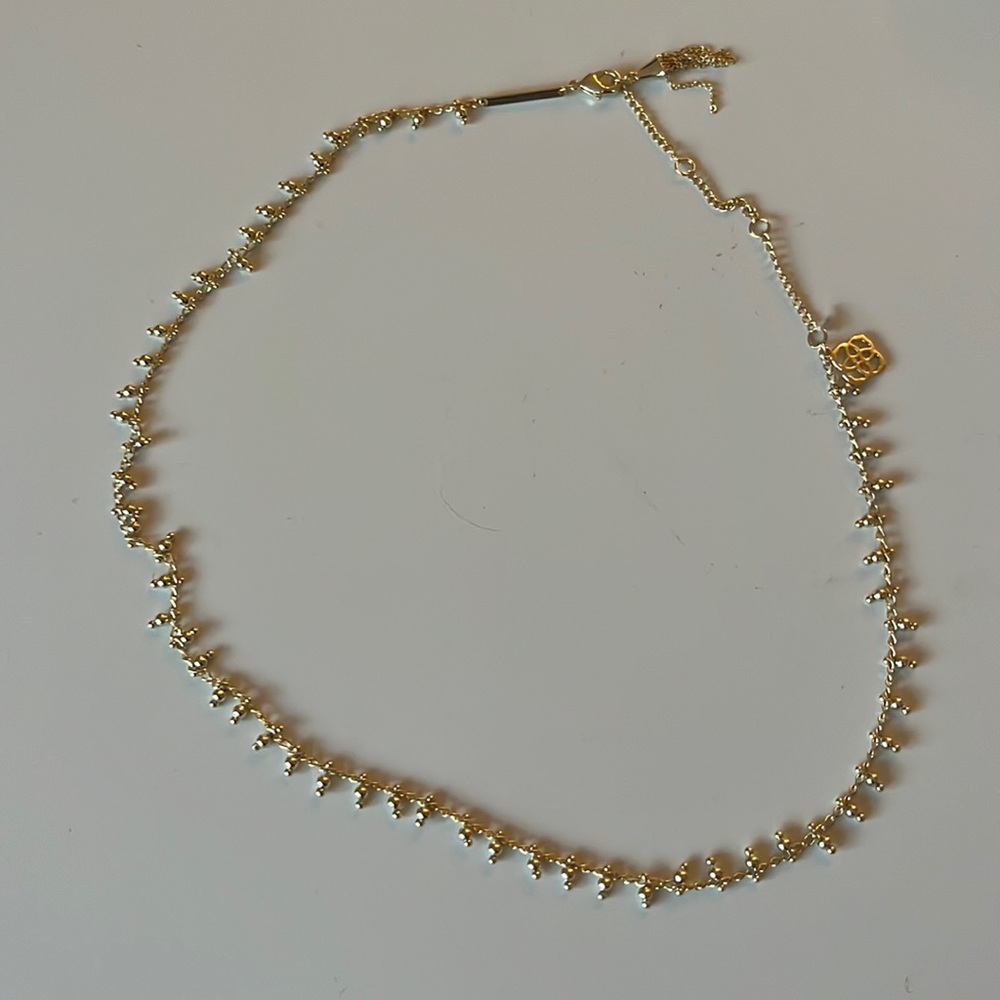 Kendra scott gold necklace